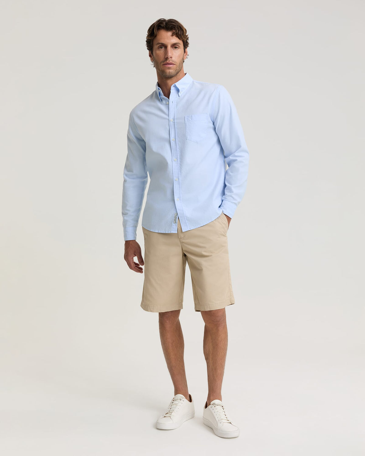 Long Sleeve Oxford Shirt