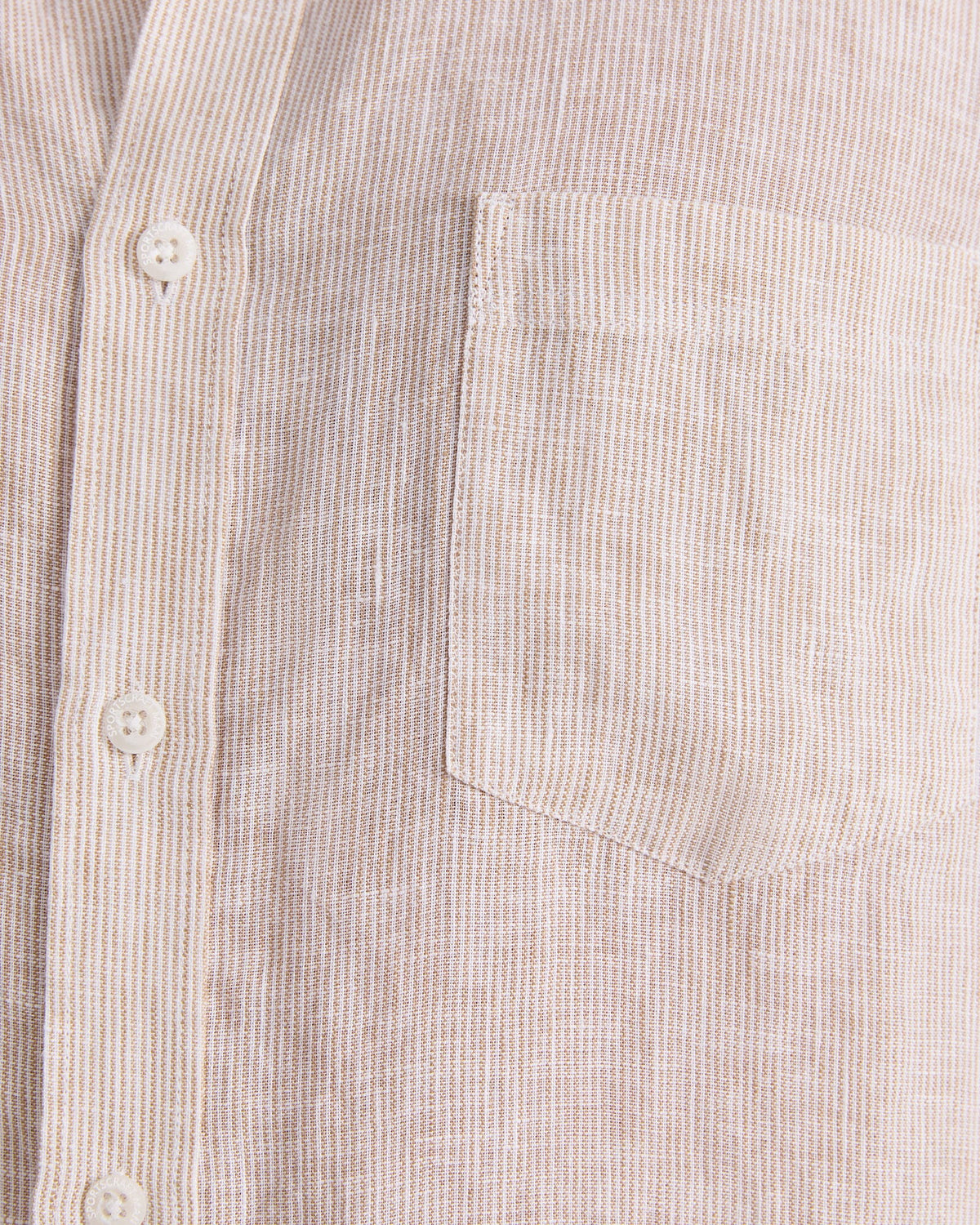 Vinnie Long Sleeve Linen Shirt