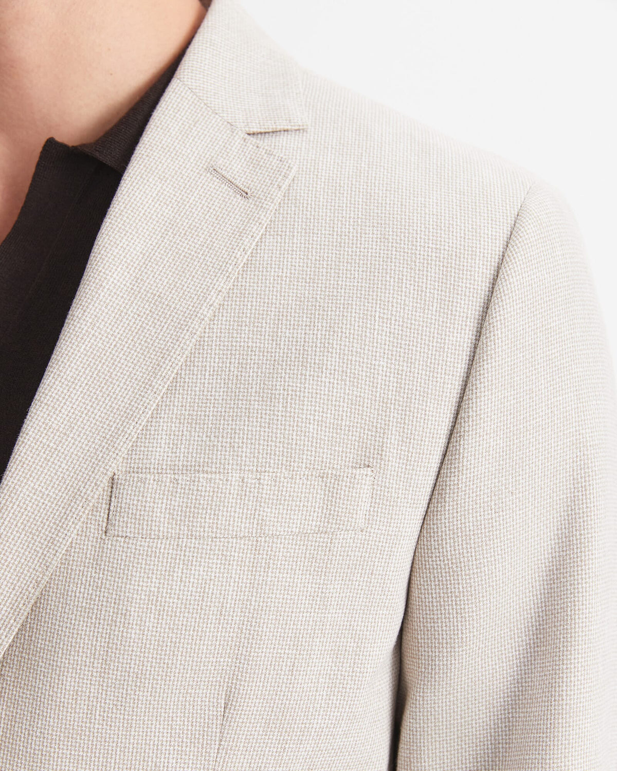 Jeffrey Linen Blend Suit Jacket