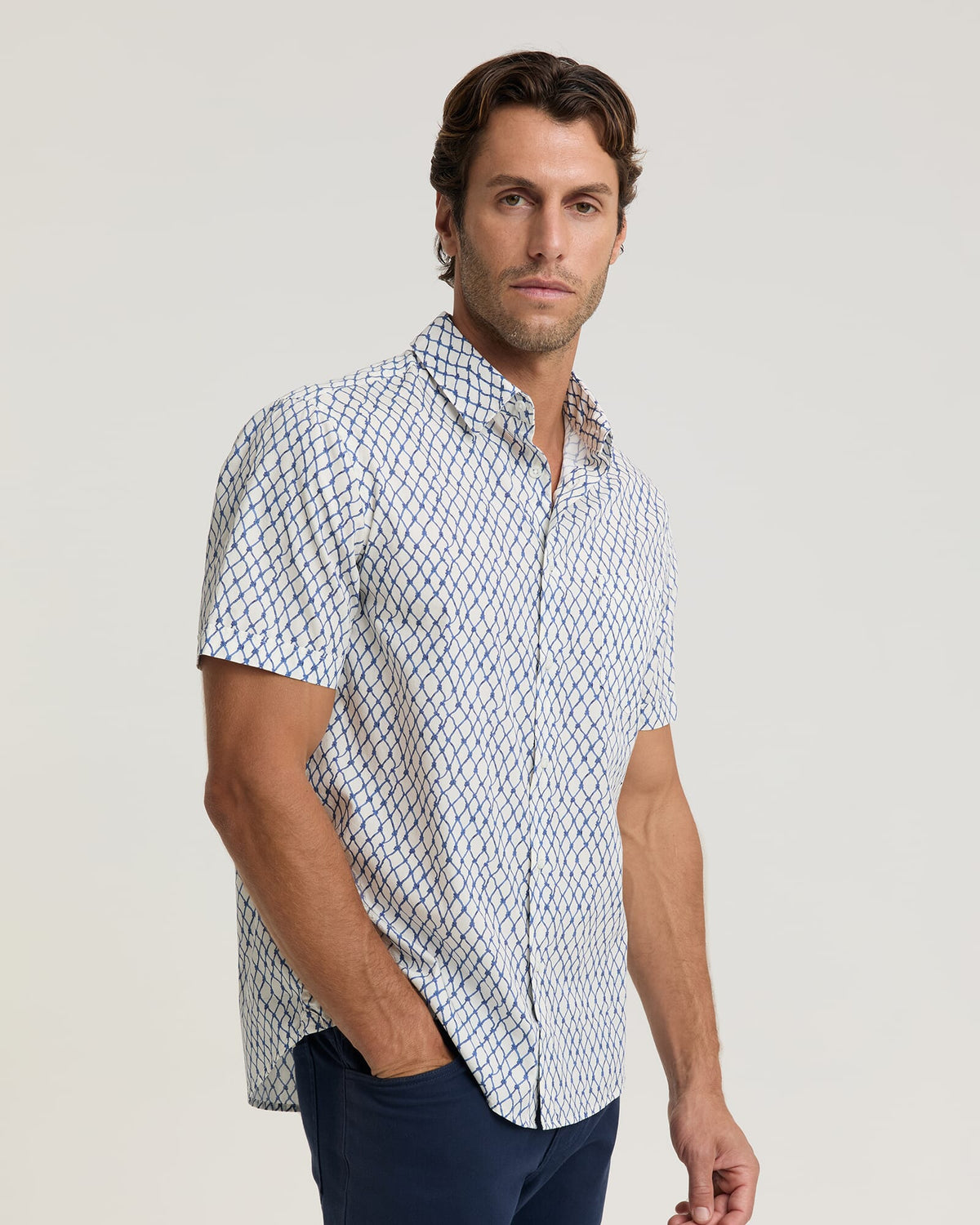 Guy Short Sleeve Liberty Print Shirt