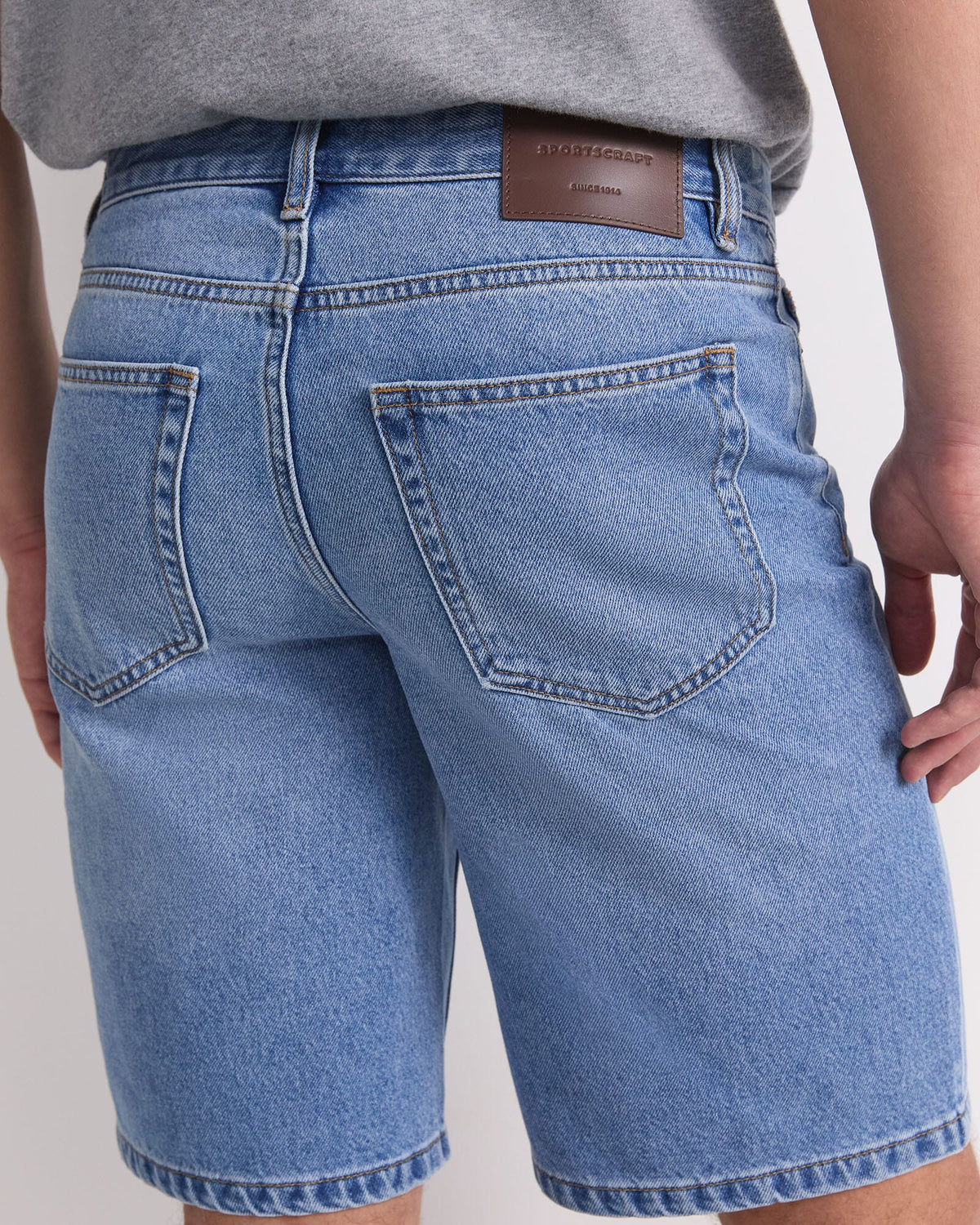 Aaran Denim 5 Pocket Short