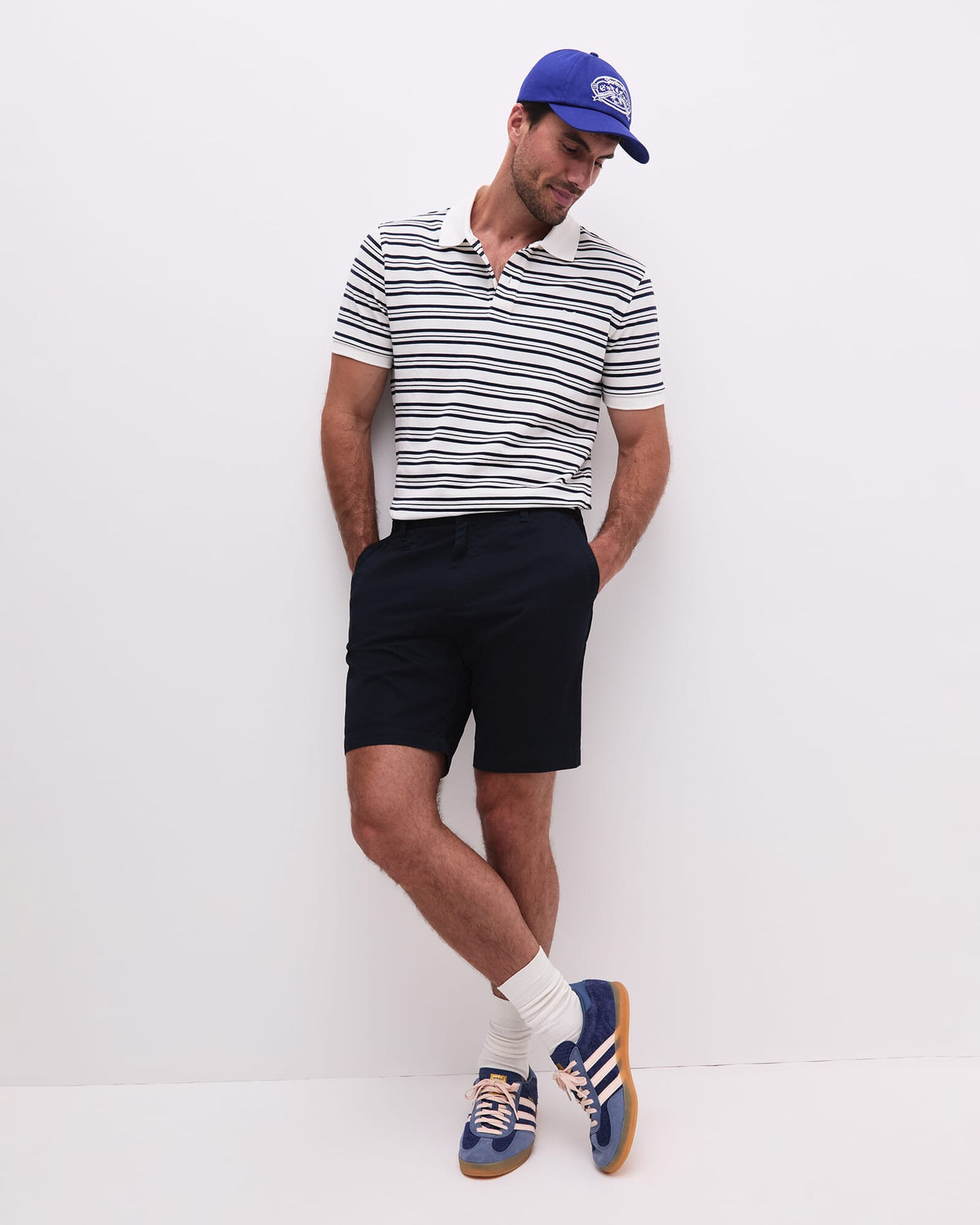 SC Stripe Pique Polo