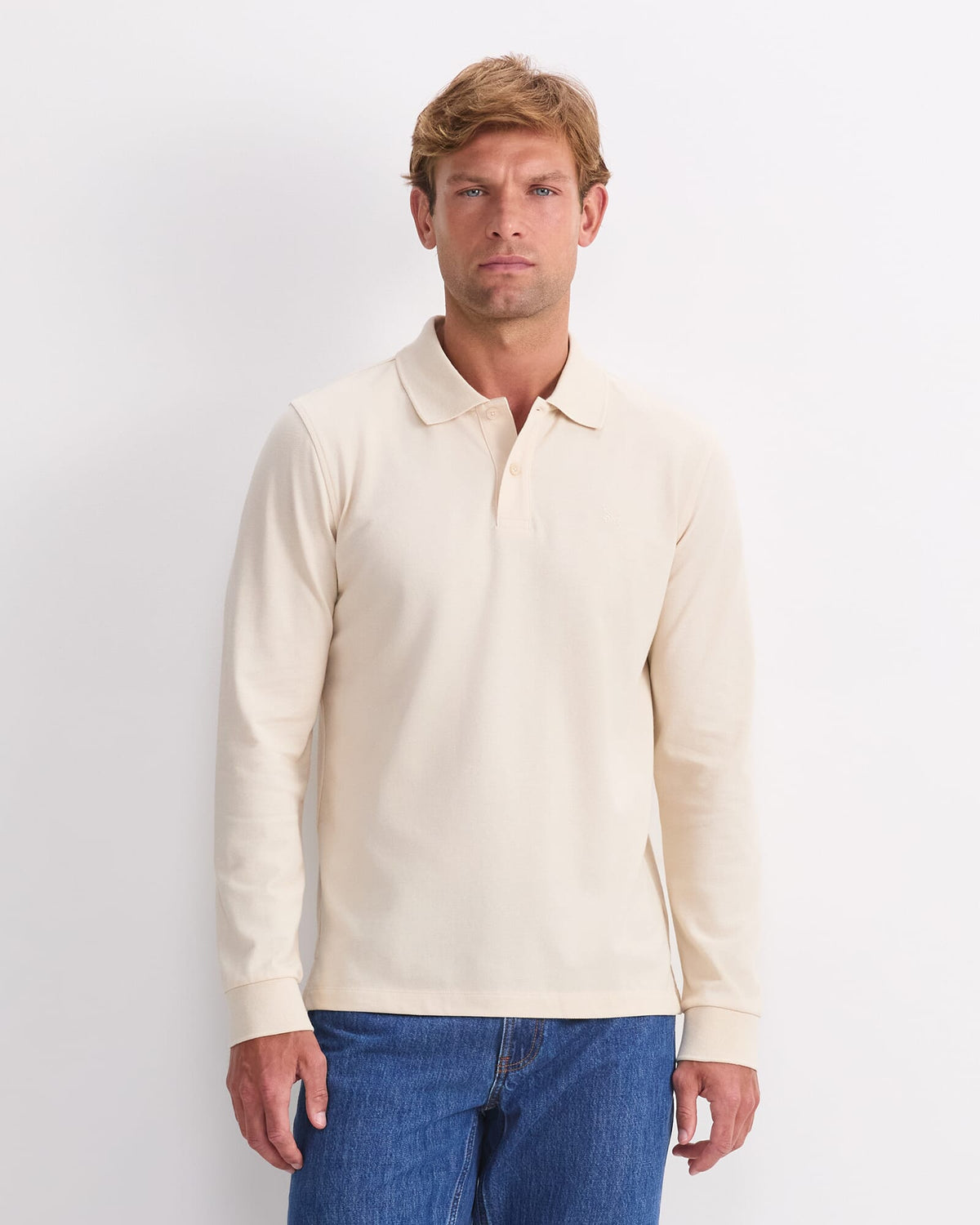 Long Sleeve SC Pique Polo