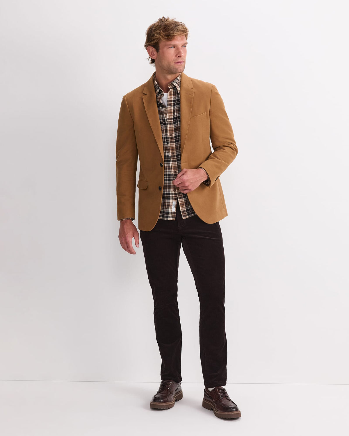 Italian Moleskin Blazer