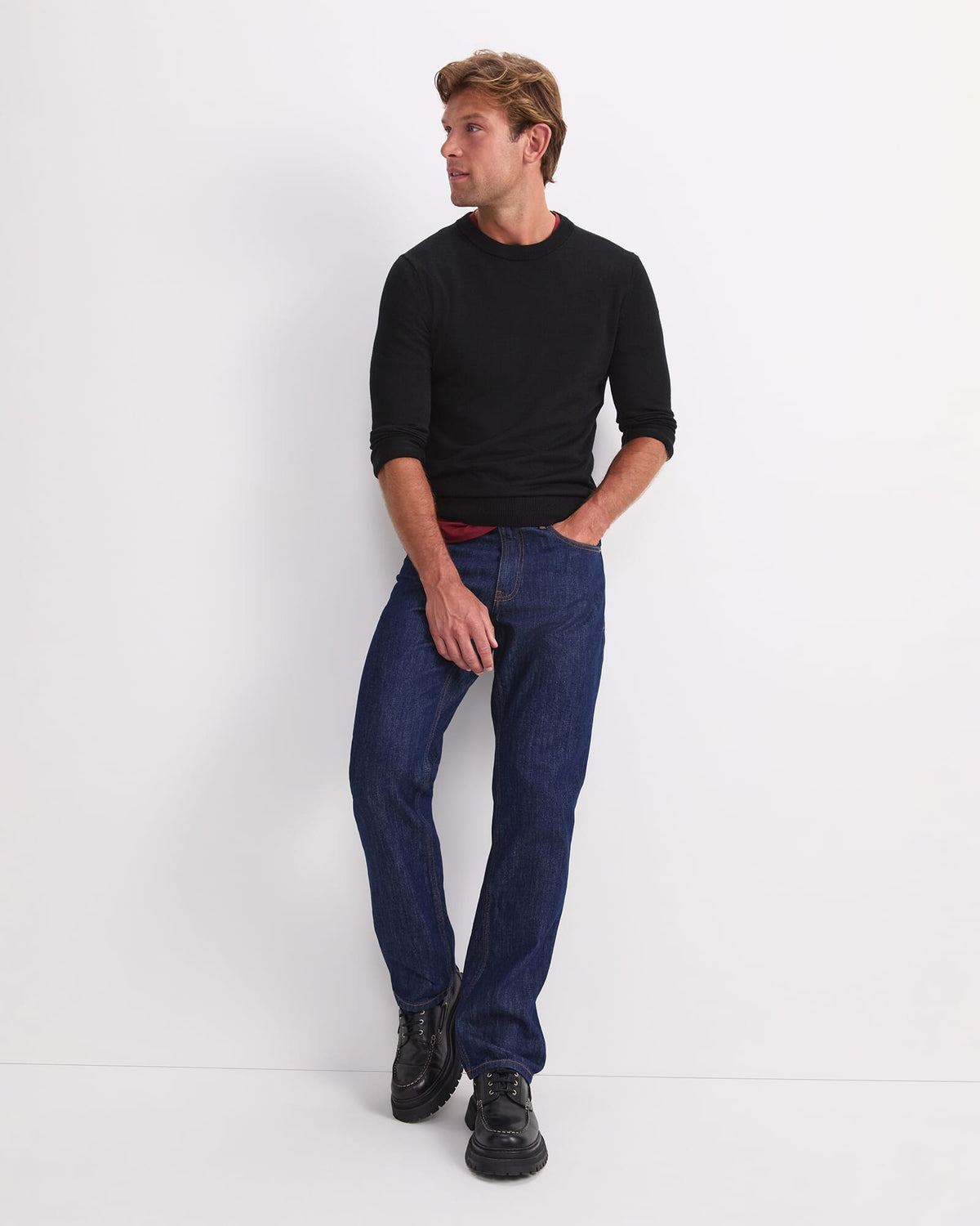 Merino Crew Neck Knit
