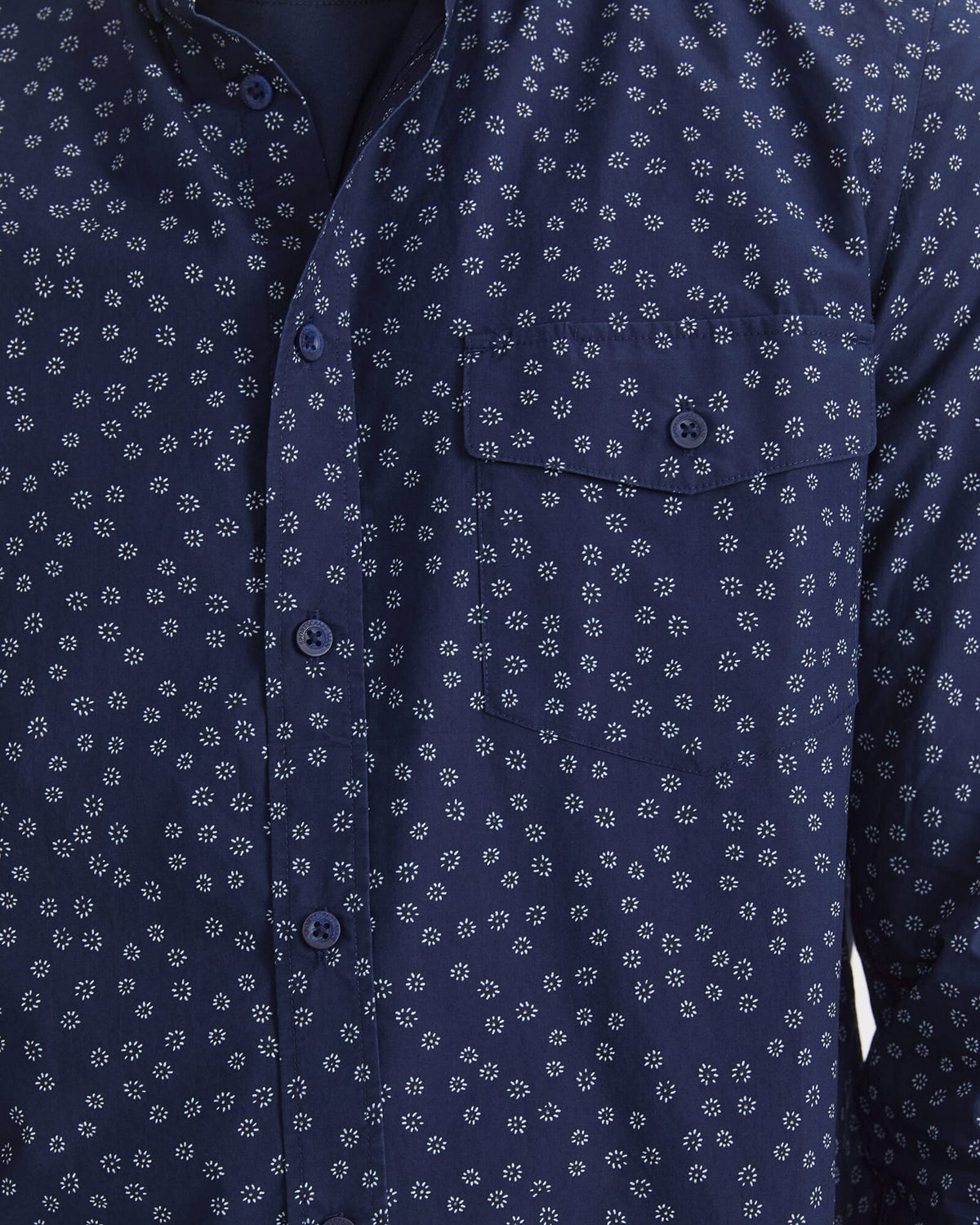 Long Sleeve Wyatt Printed Shirt