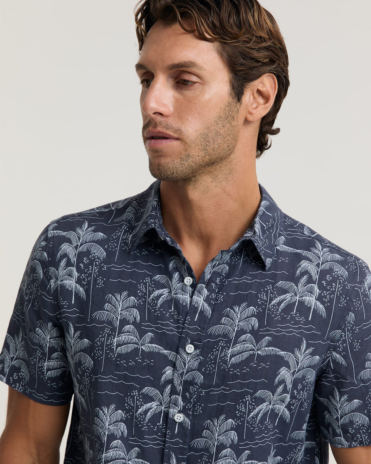 Hamilton Short Sleeve Linen Shirt