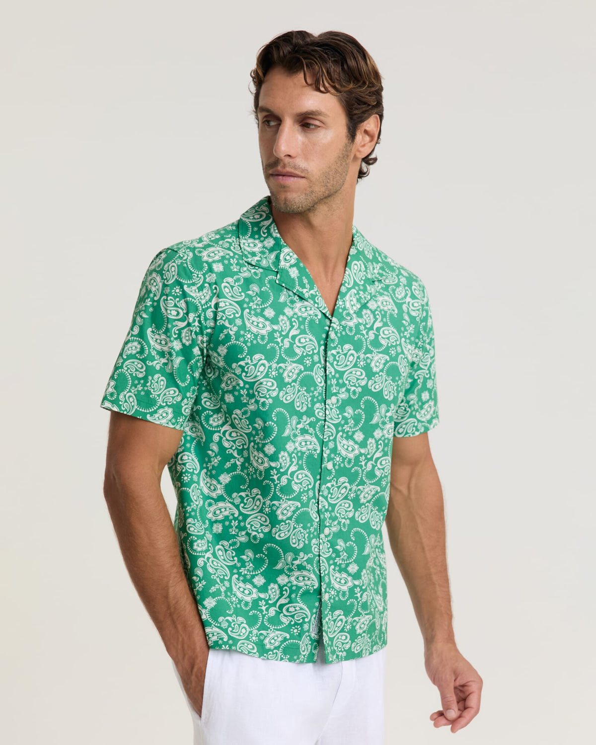 Waylon Short Sleeve Print Shirt