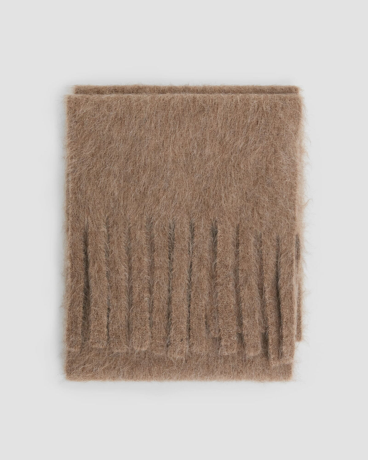 Alpaca Fringe Scarf