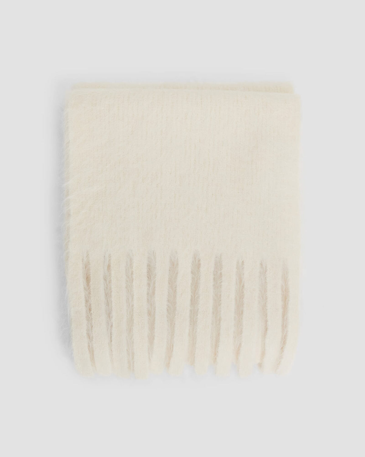 Alpaca Fringe Scarf
