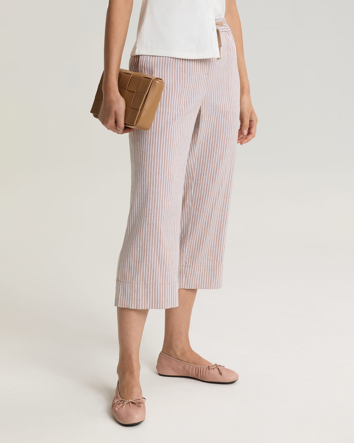 Rosa Crop Linen Pant