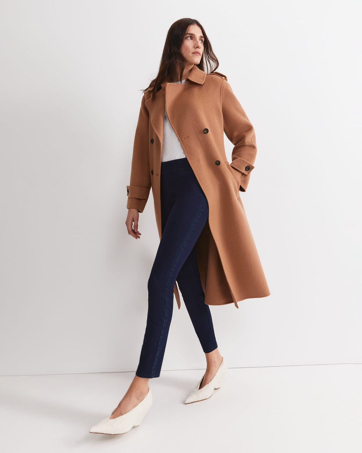 Felicity Denim Pull On Pant