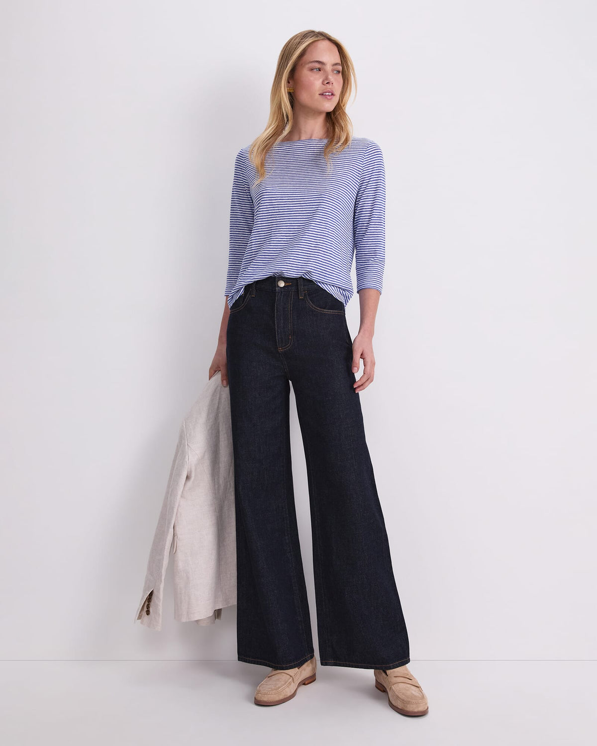 Cecile Linen Top