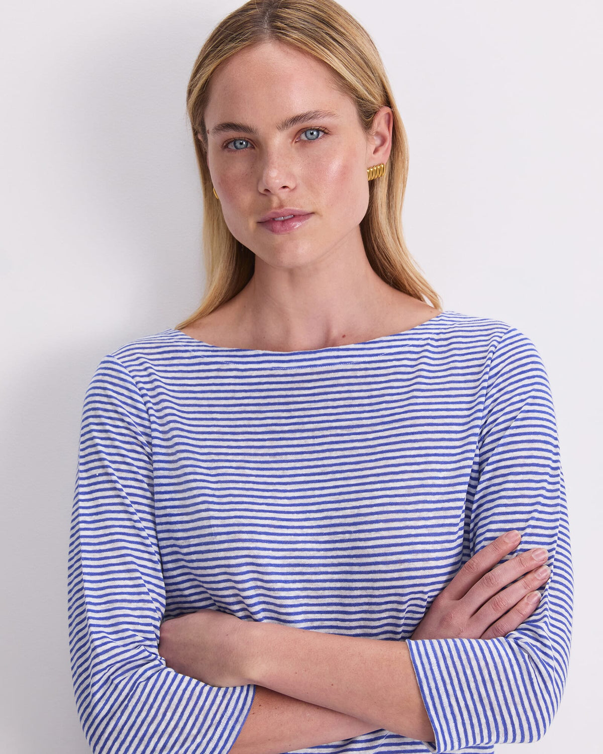 Cecile Linen Top