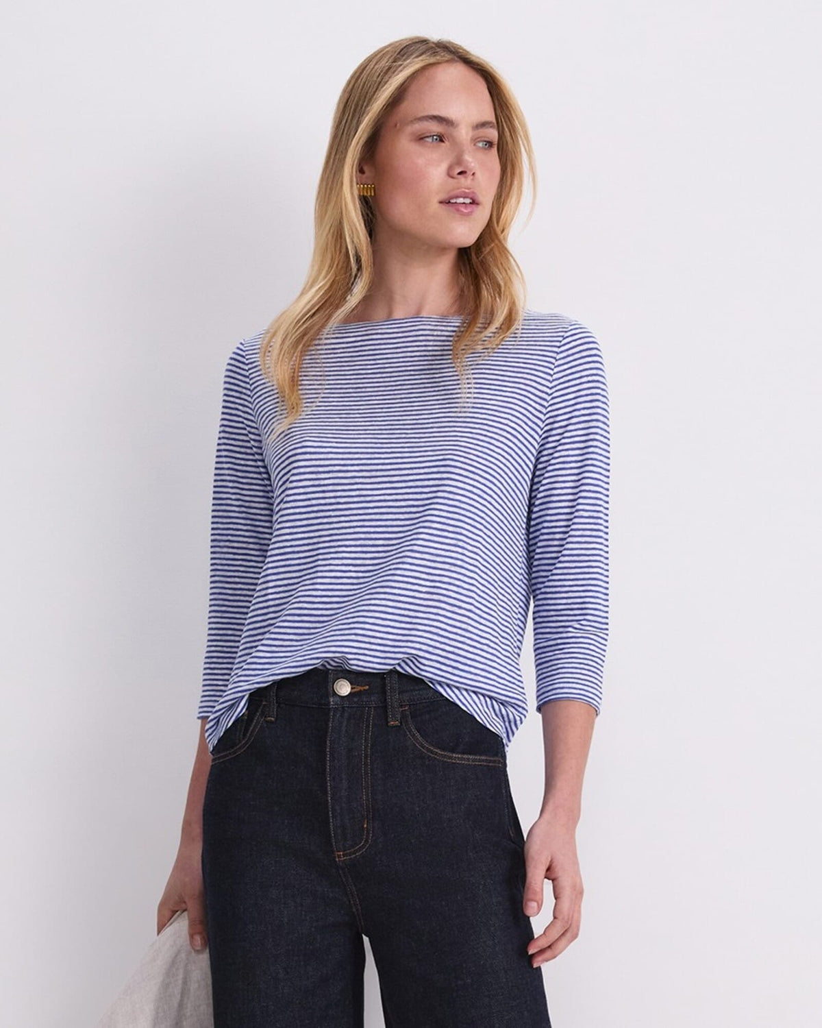 Cecile Linen Top