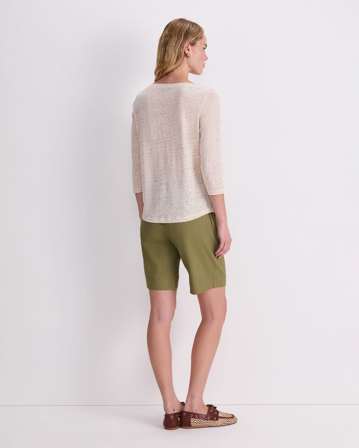 Cecile Linen Top