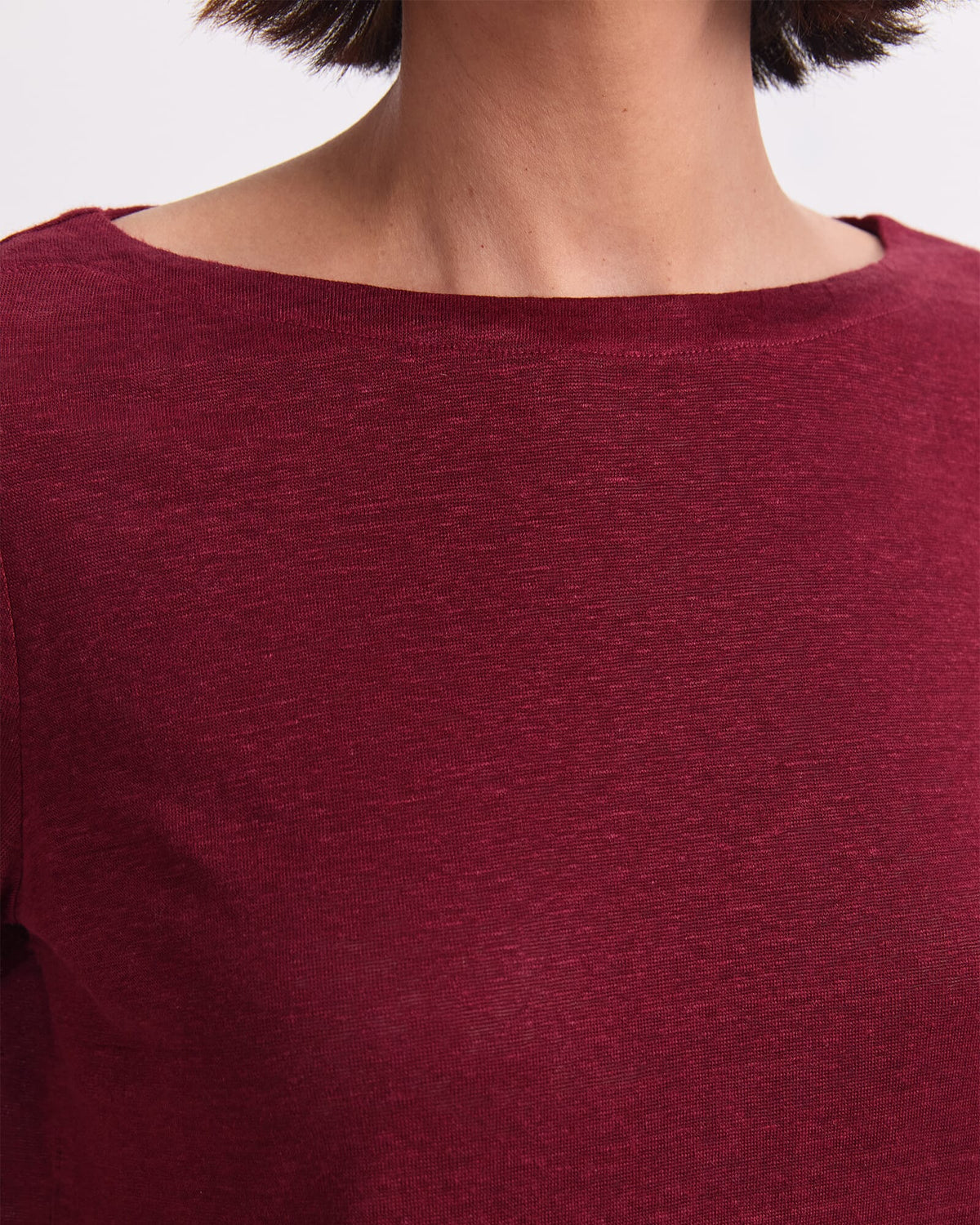 Cecile Linen Top