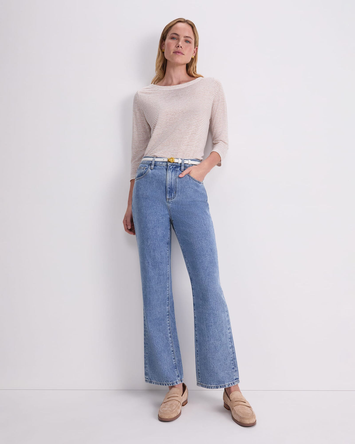 Cecile Linen Top