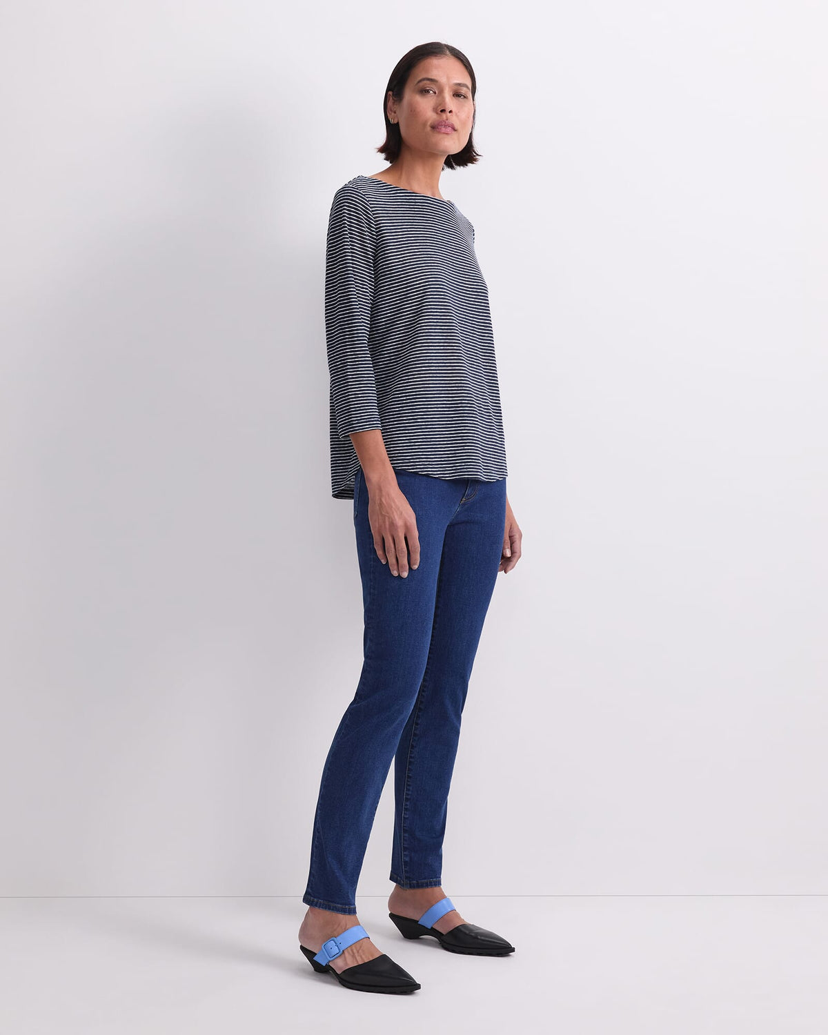 Cecile Linen Top