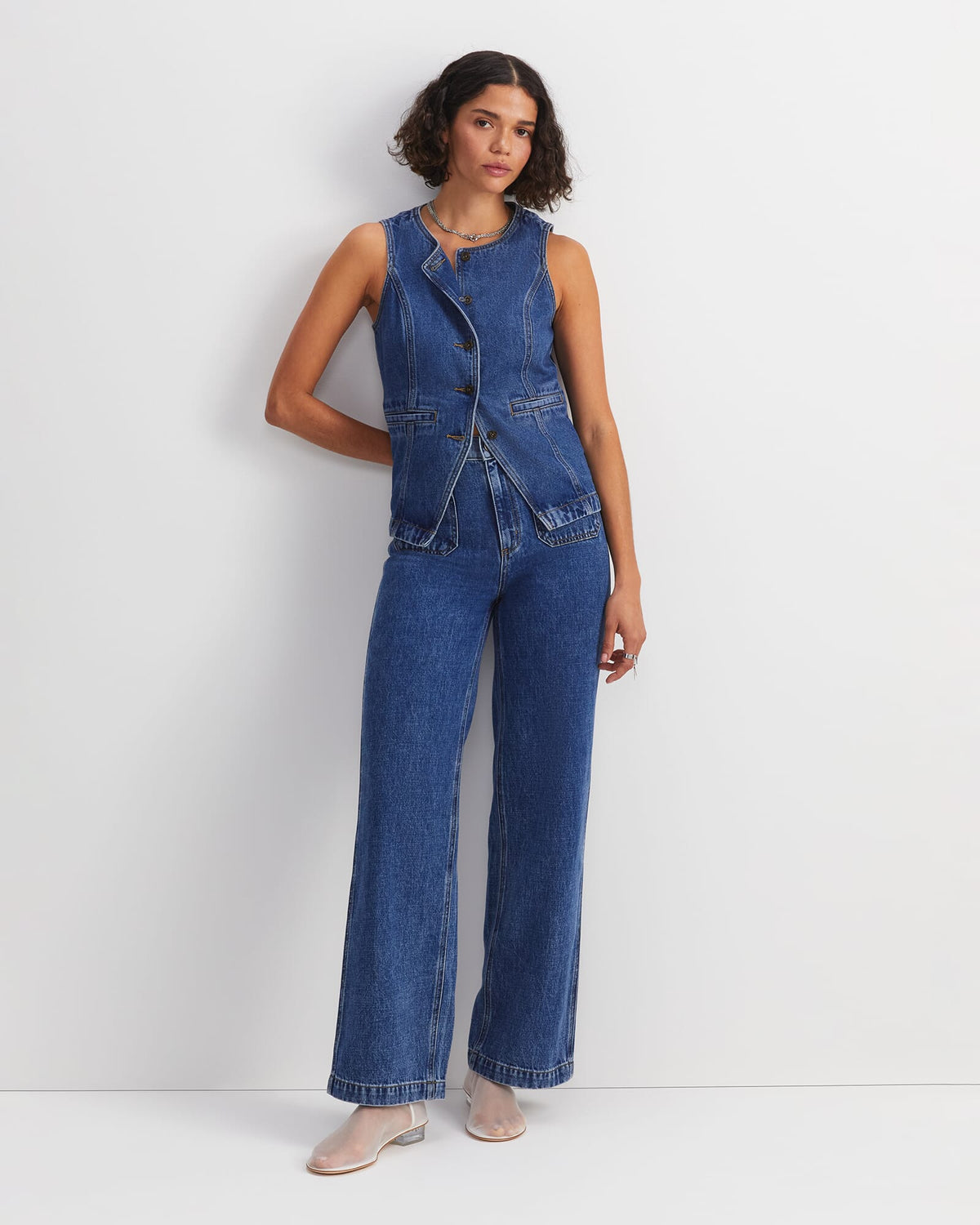 Allegra Patch Pocket Jean
