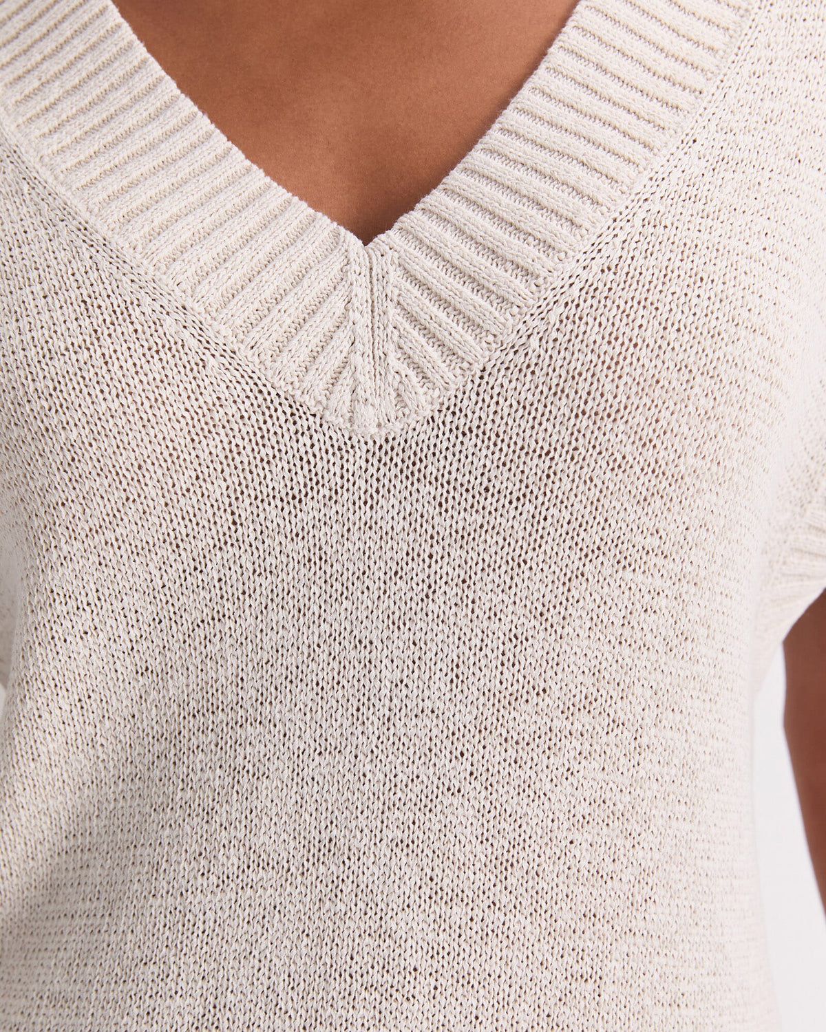 Josie Tape Yarn V-Neck Tank