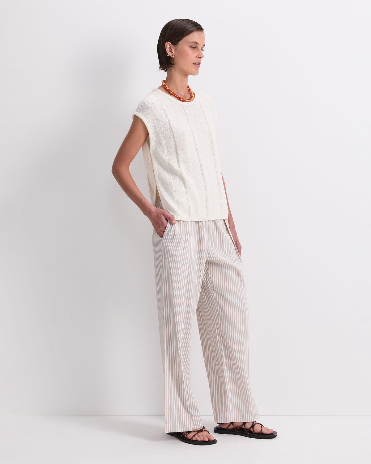 Josie Side Split Knit