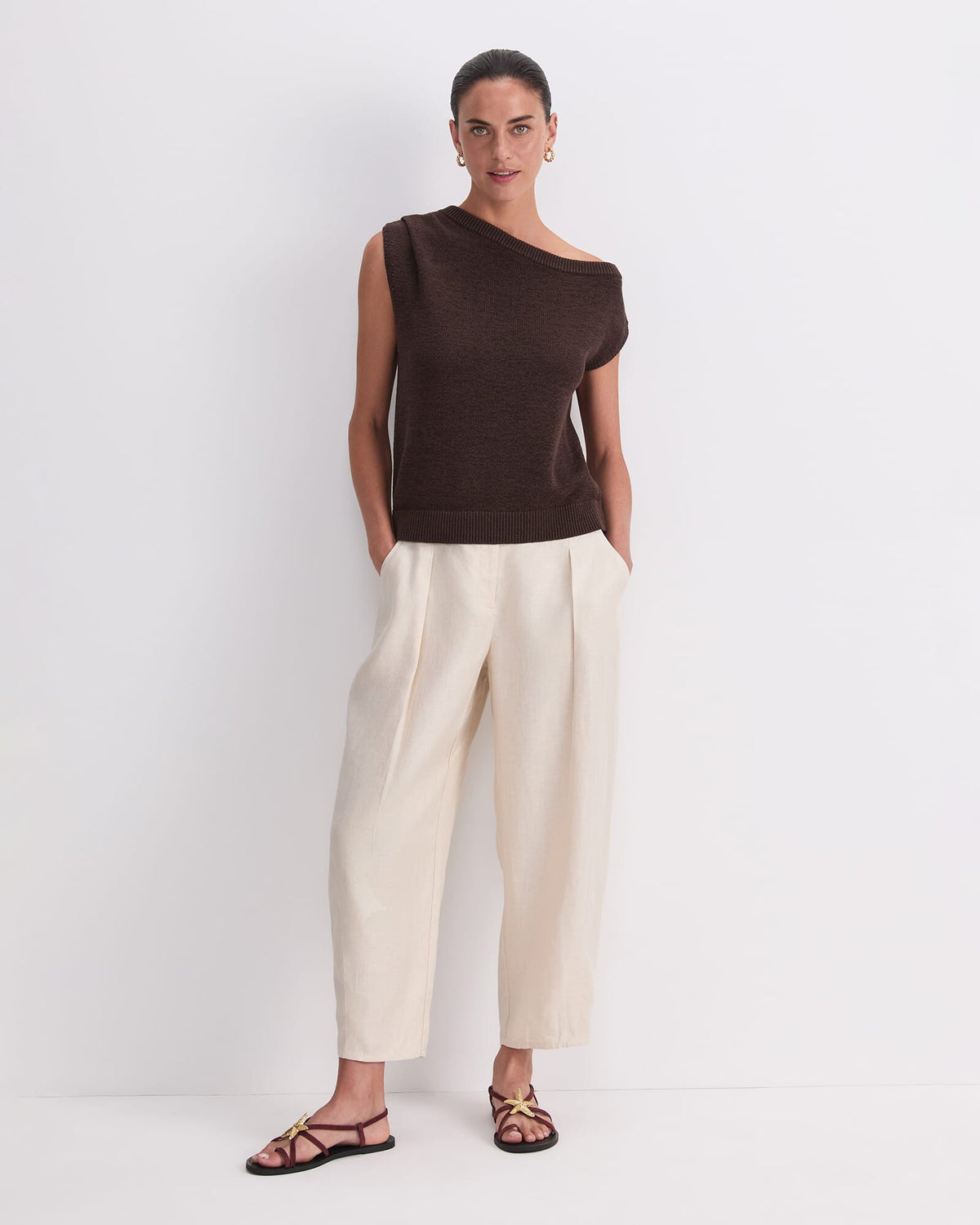 Josie Asymmetric Knit