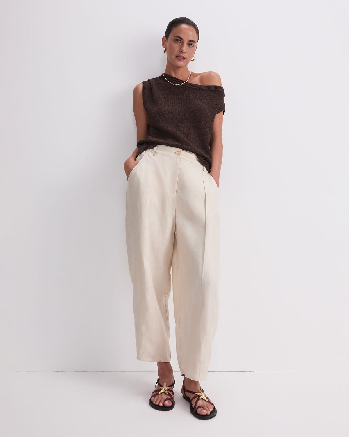 Josie Asymmetric Knit