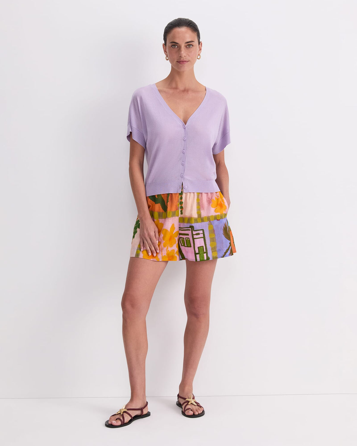Silk Blend Reversible Knit