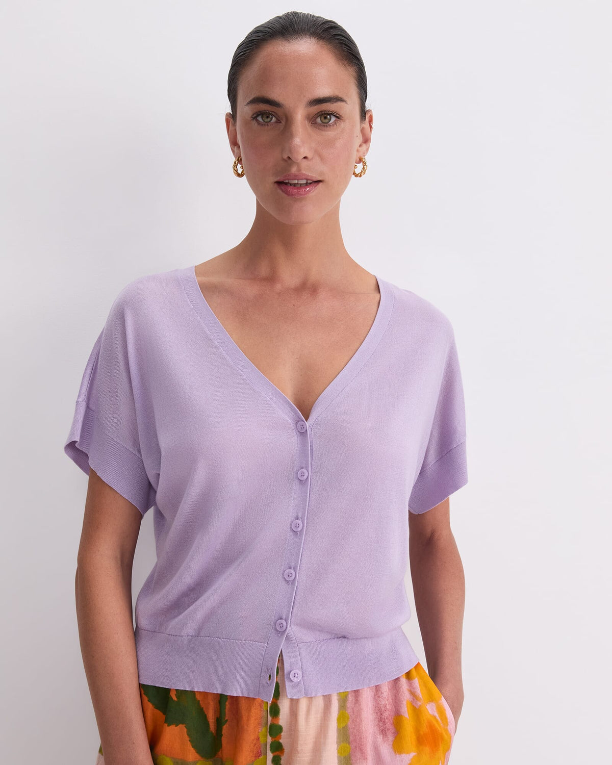 Silk Blend Reversible Knit