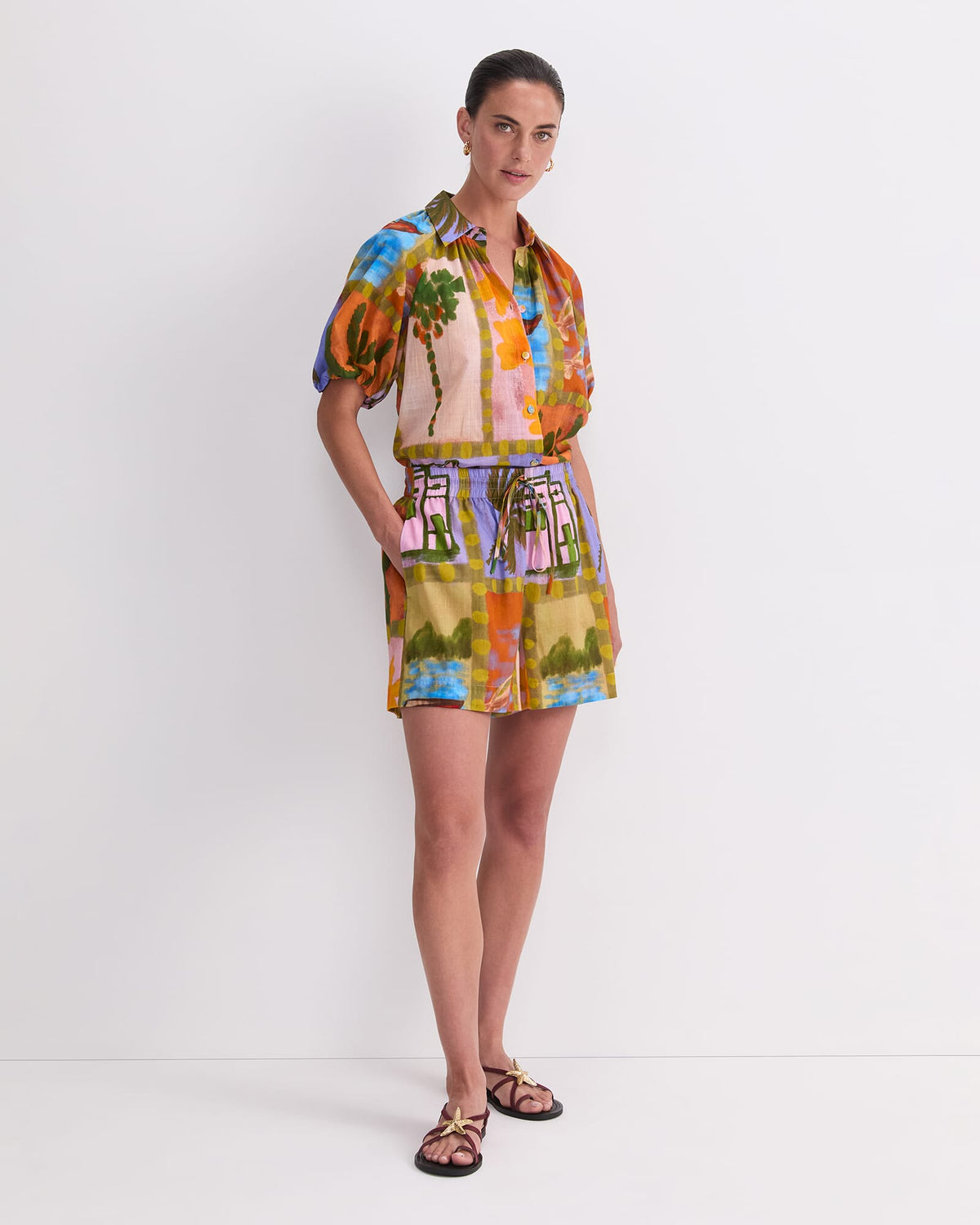 Kai Printed Shorts