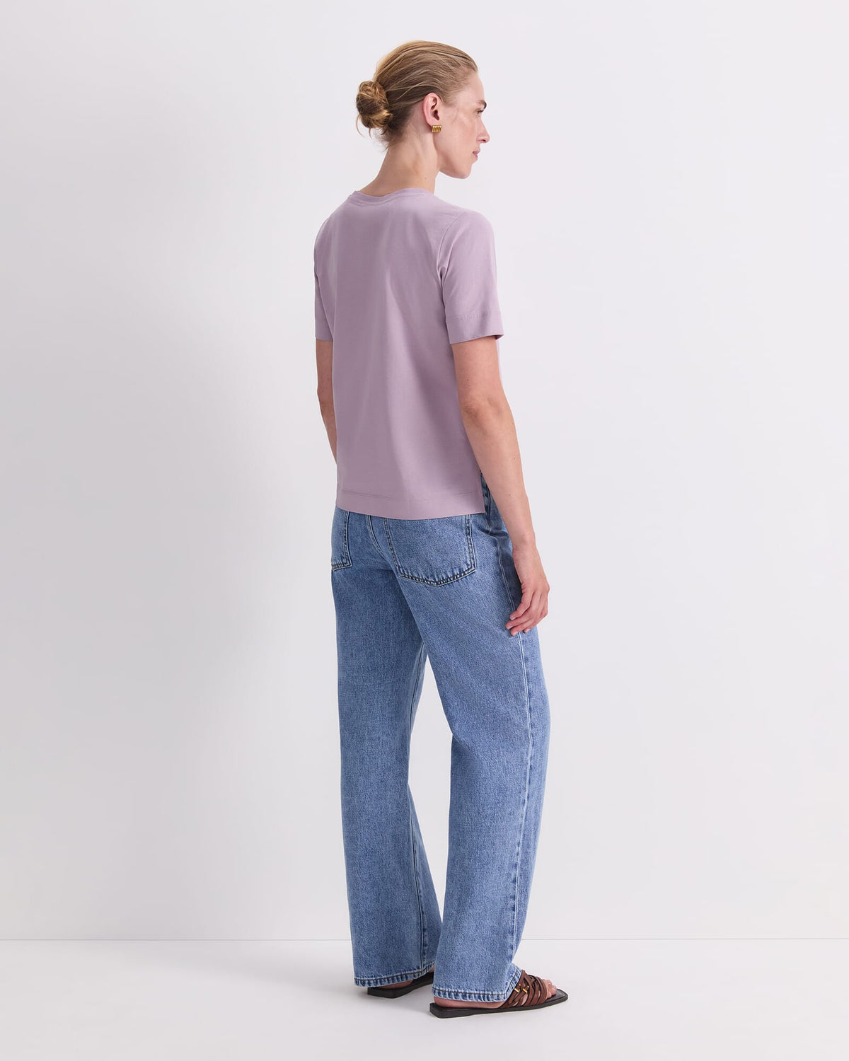 Mercerised Cotton Short Sleeve Tee