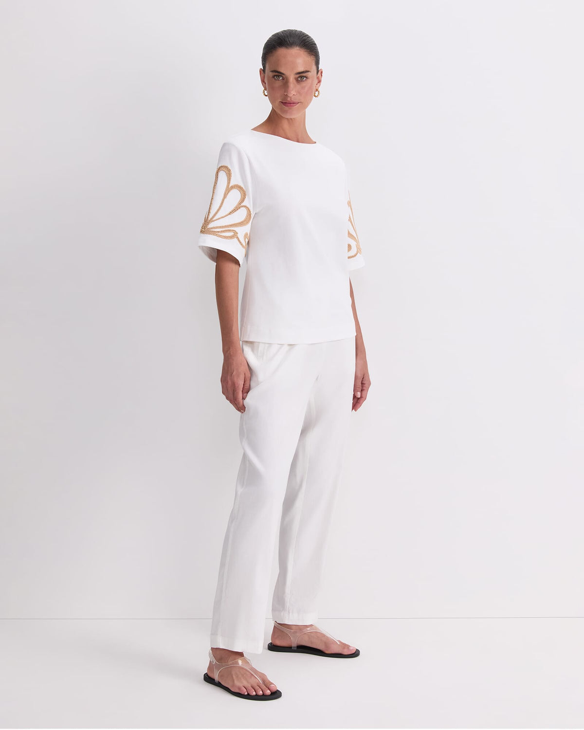 Eliza Embroidery Top