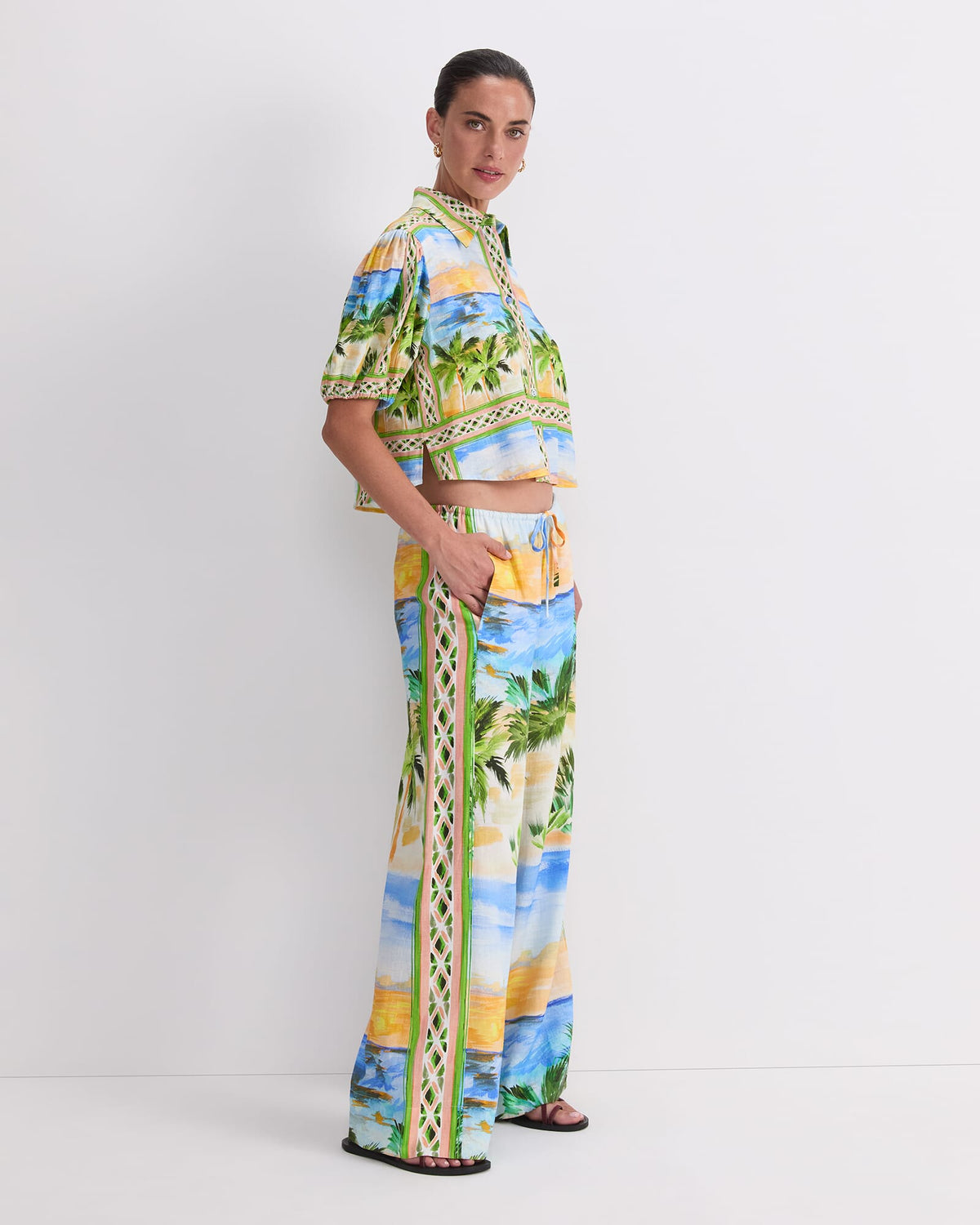 Sunset Wide Leg Pant