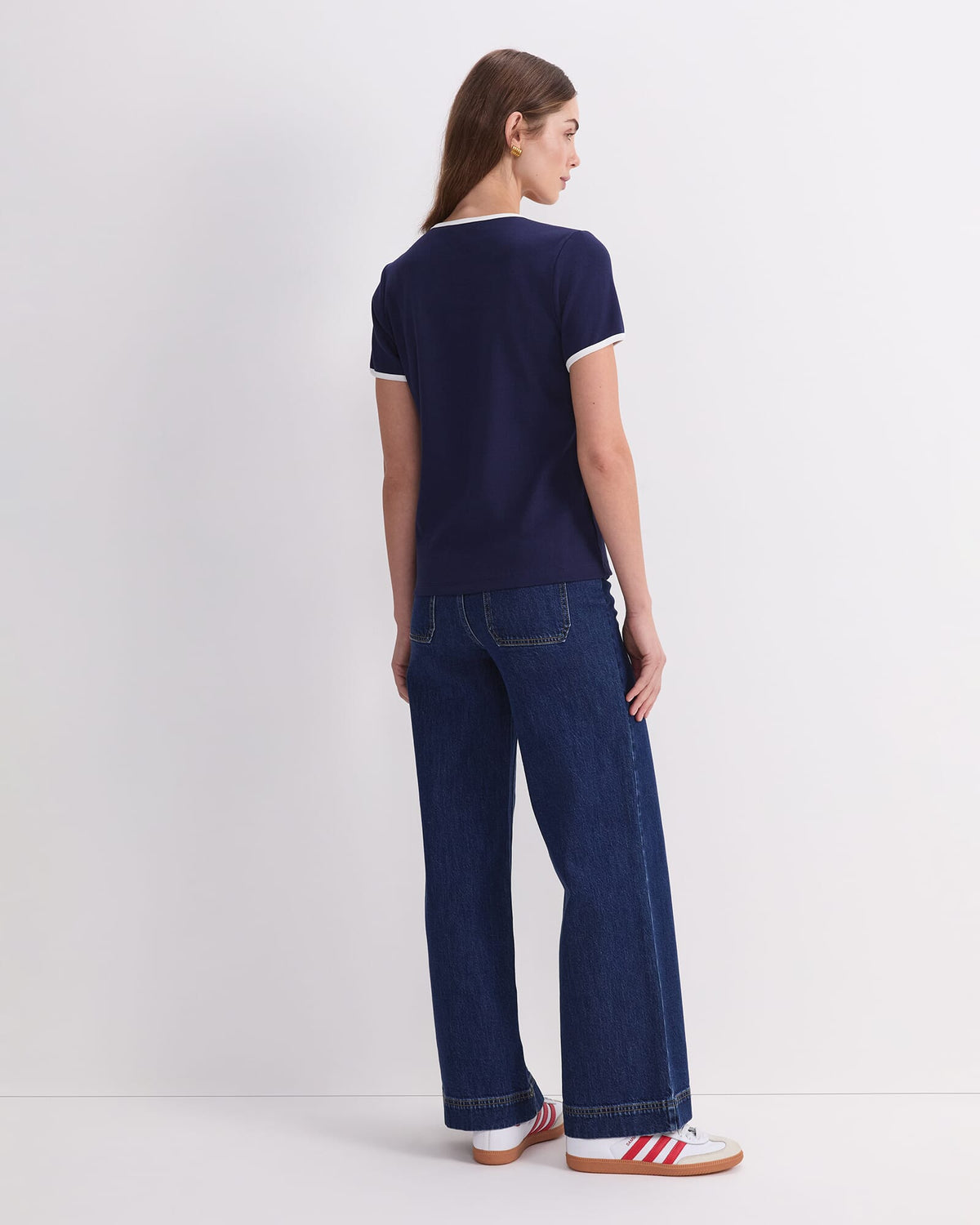 Staple Cotton Blend Tee