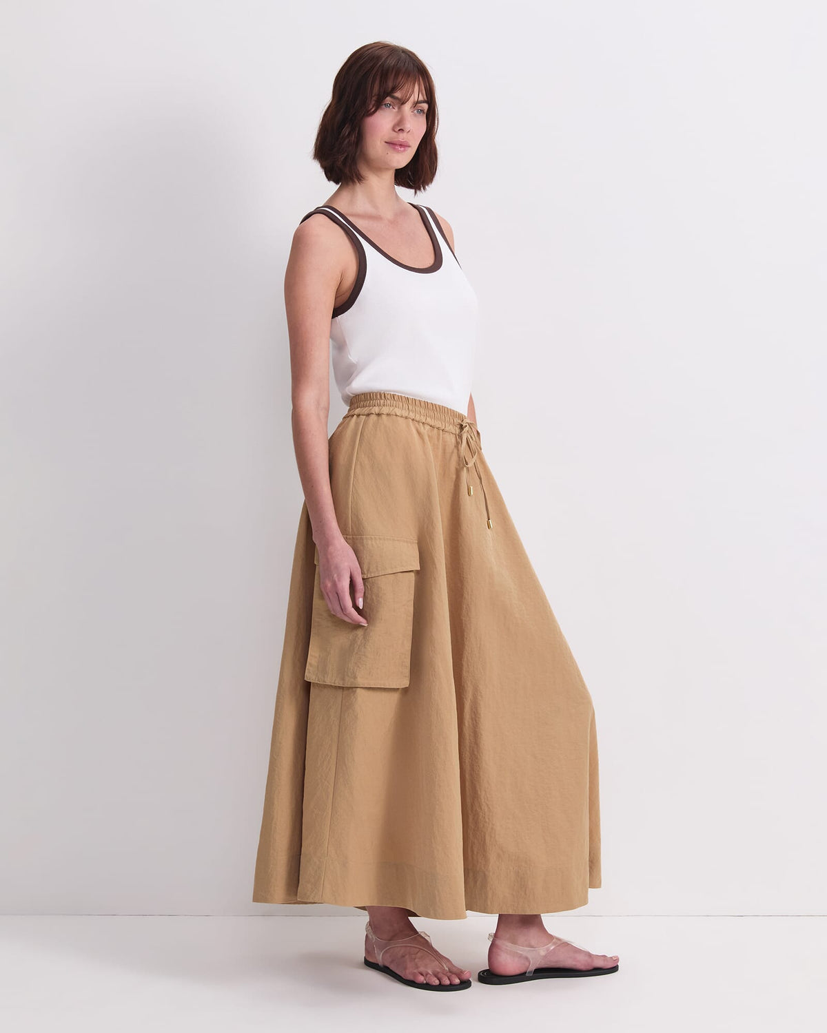 Tia Pocket Maxi Skirt