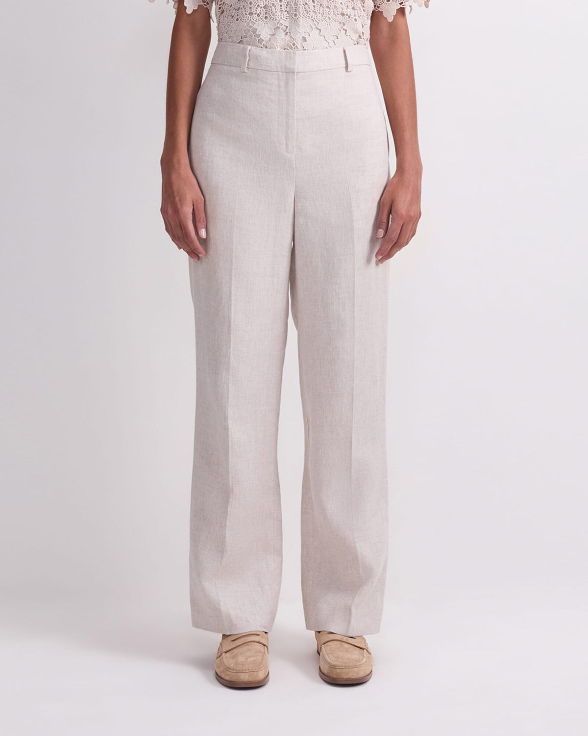 Freya Straight Linen Pant