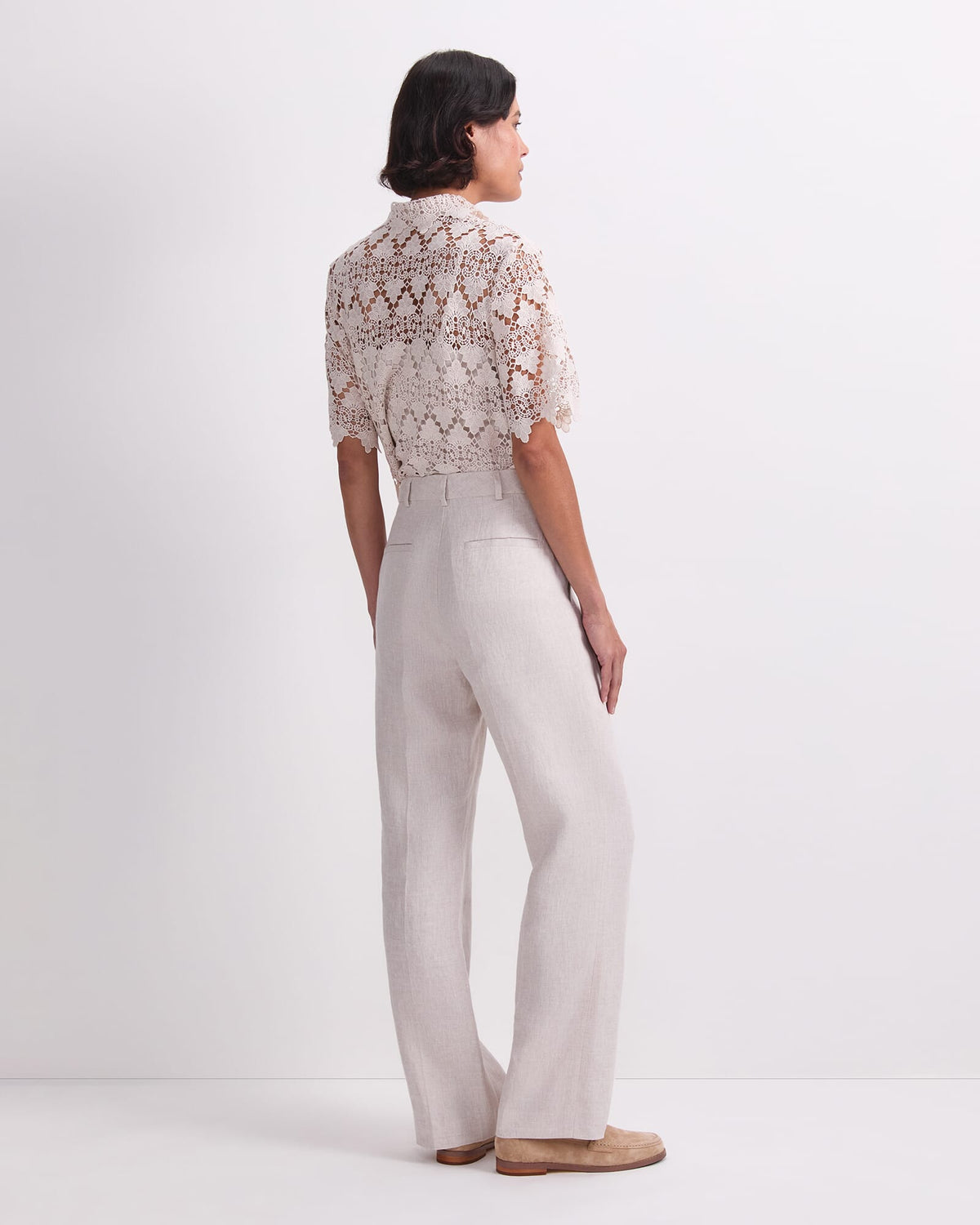 Freya Straight Linen Pant