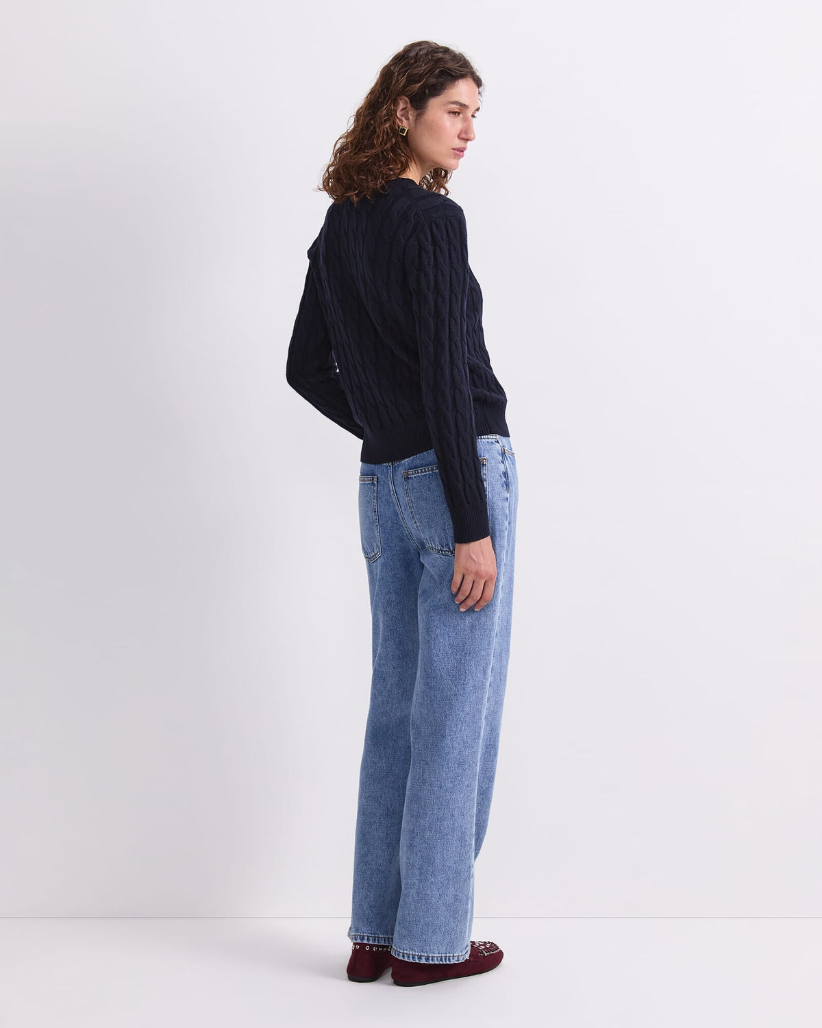 Merino Cable Sweater