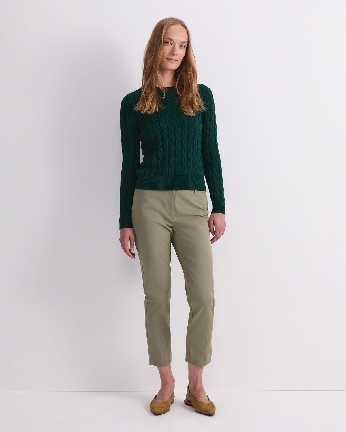 Merino Cable Sweater