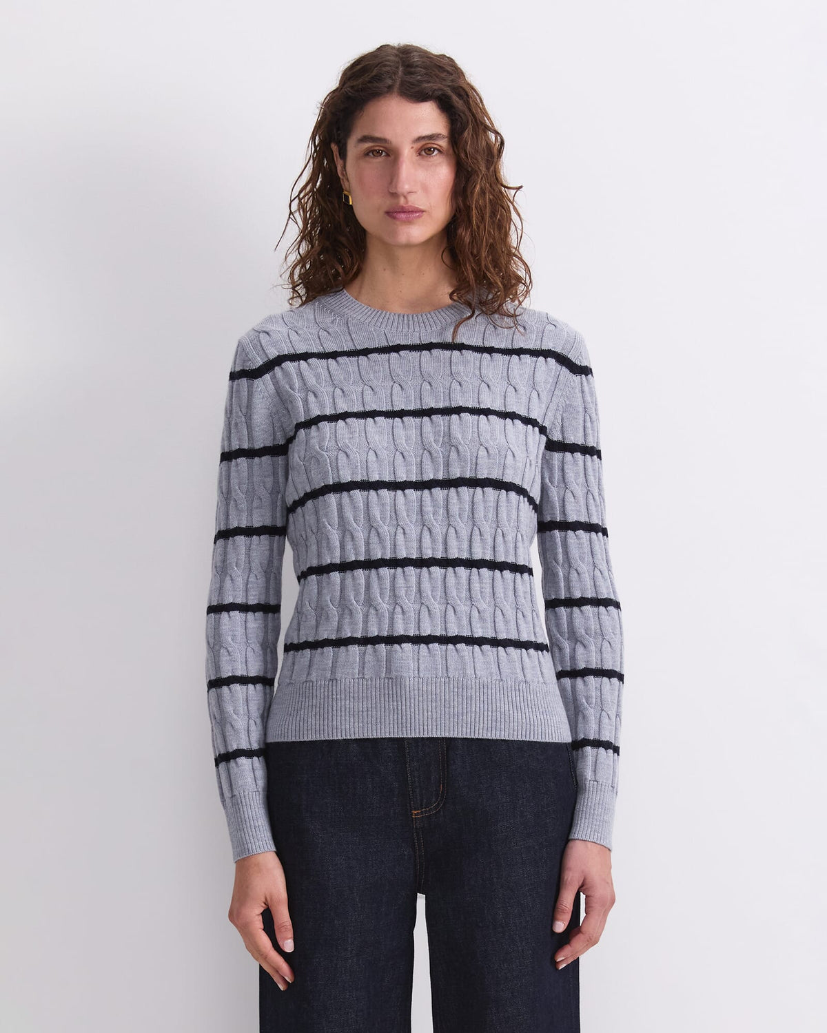 Merino Cable Sweater