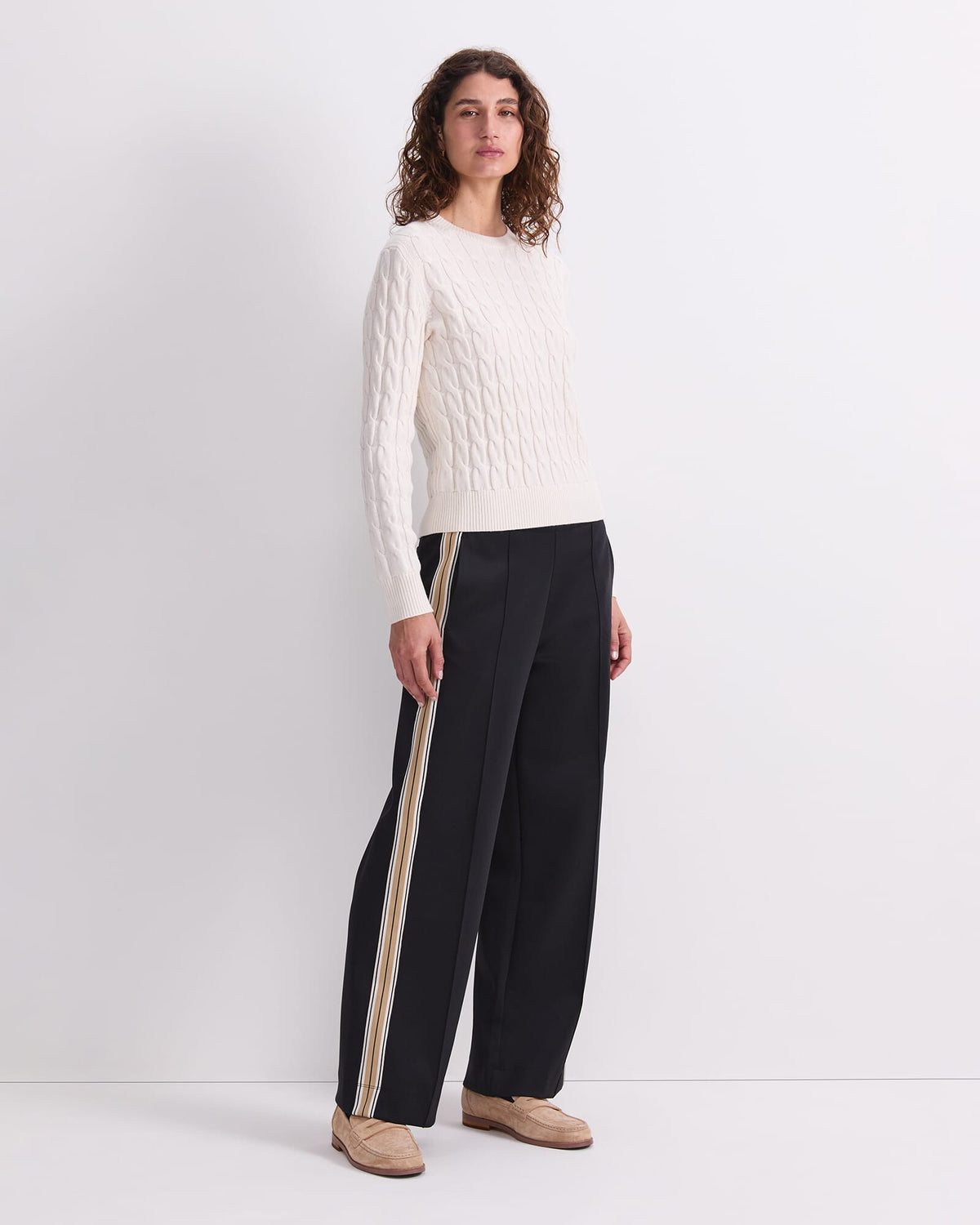 Merino Cable Sweater