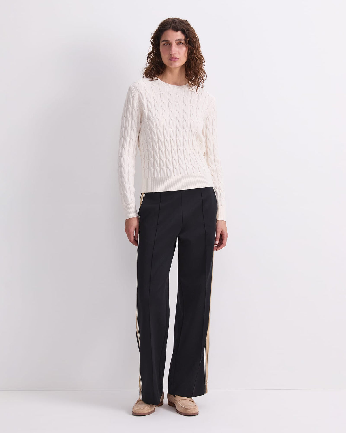 Merino Cable Sweater