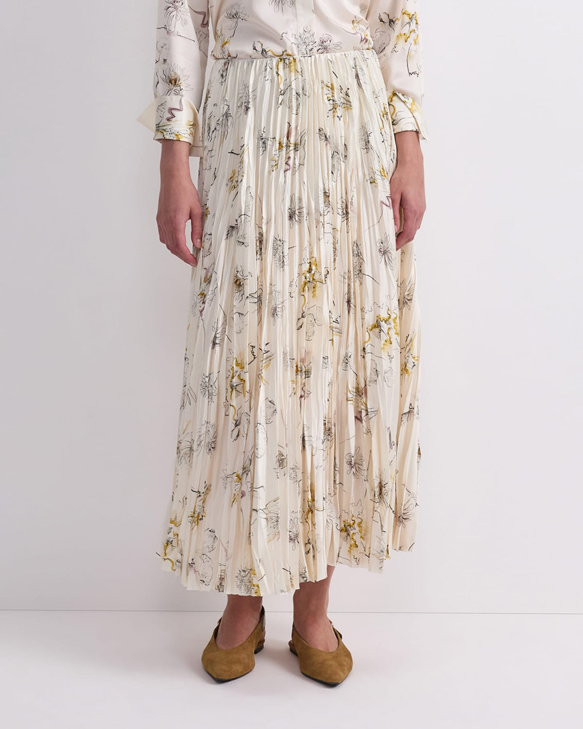 Yara Pleated Skirt