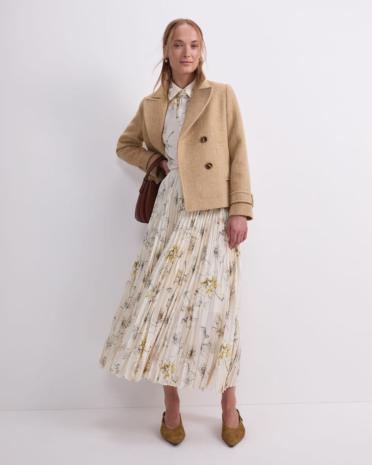 Yara Pleated Skirt
