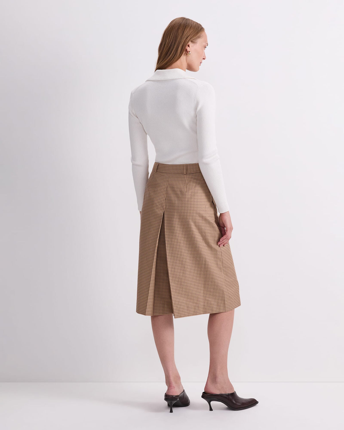 Audrey Check Culotte