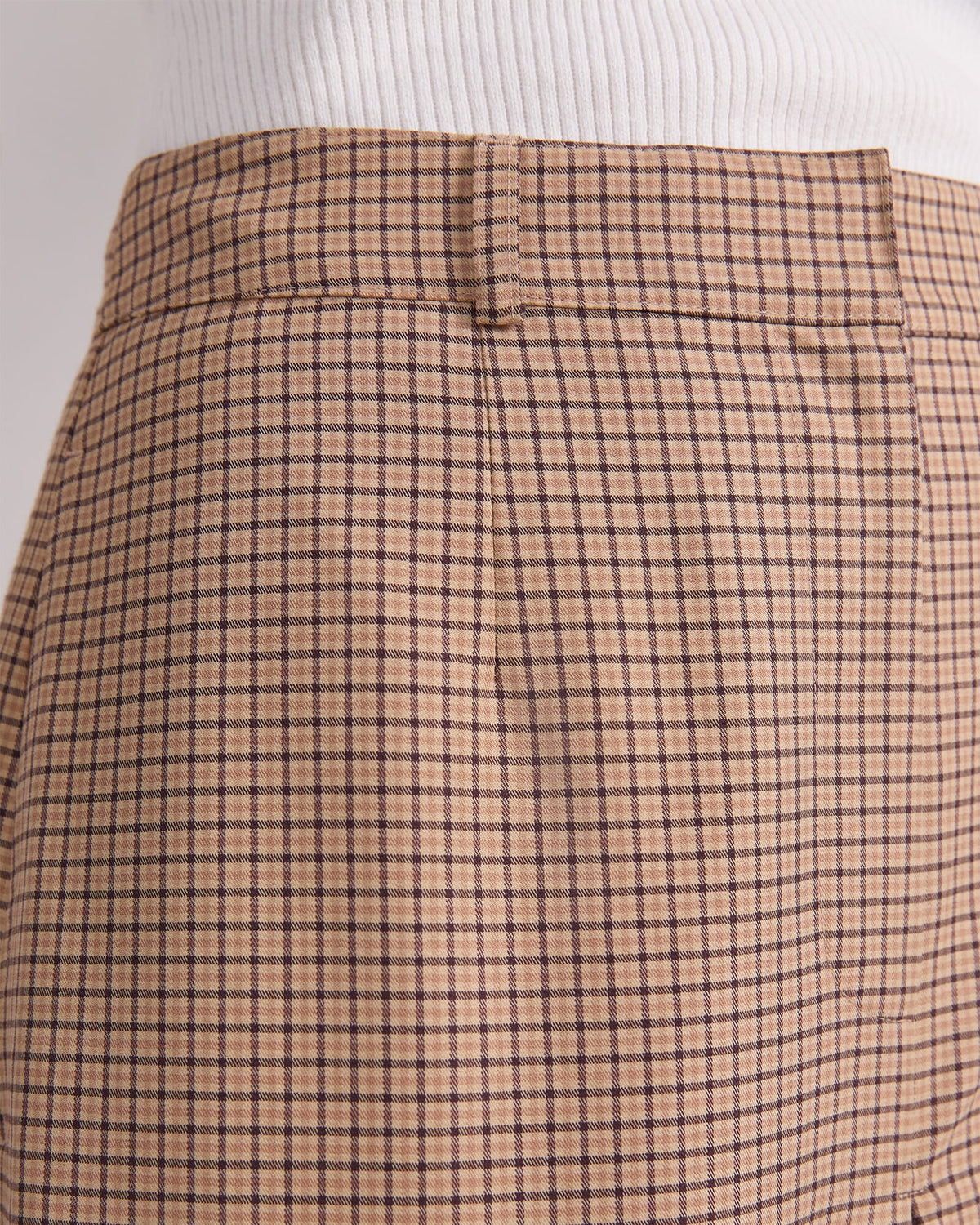 Audrey Check Culotte