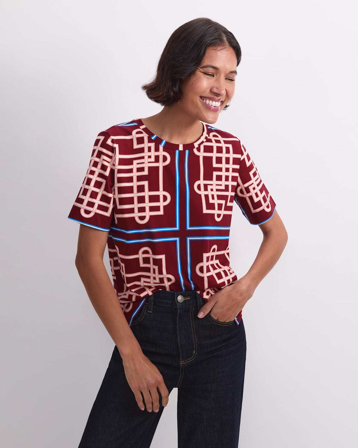 Rhodes Mercerised Tee