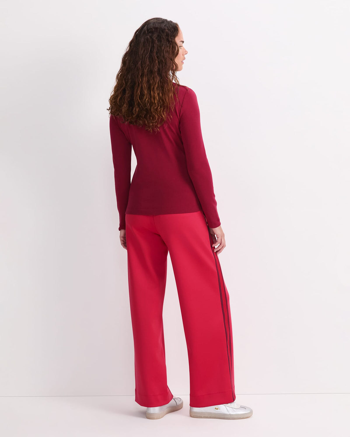 Lucy Snap Funnel Neck Top