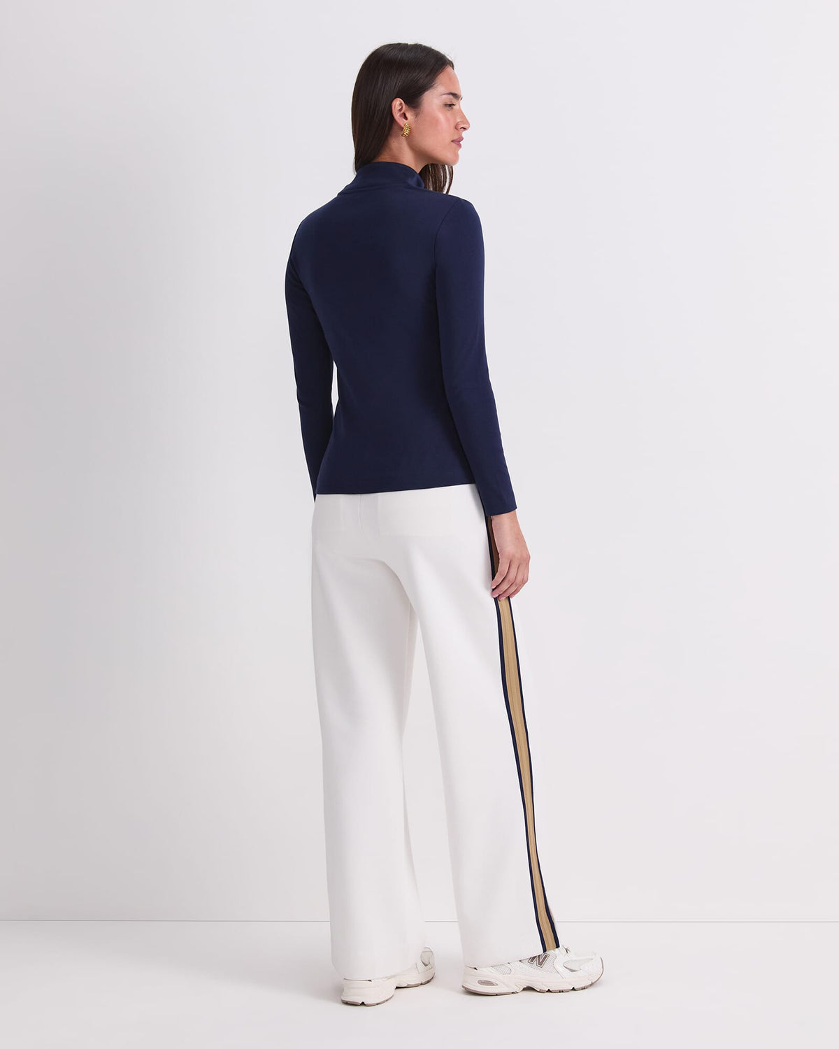 Lucy Zip Funnel Neck